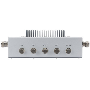 Axiomtek AIE810-ONX Fanless Computer, NVIDIA Jetson Orin NX 16GB, 2 PoE, 1 USB, 8-CH DIO